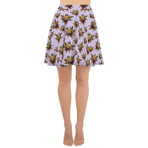 Bryar Rabbit Playful (Purps) AOP Skater Skirt