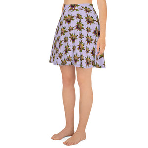 Bryar Rabbit Playful (Purps) AOP Skater Skirt