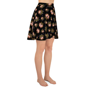 Smoochie Boochie Playful Glitch (Midnite) AOP Skater Skirt