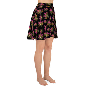 Viral Playful (Midnite) AOP Skater Skirt