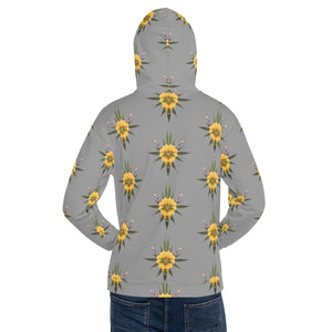 Blossom (Greytful) Full AOP Unisex Hoodie