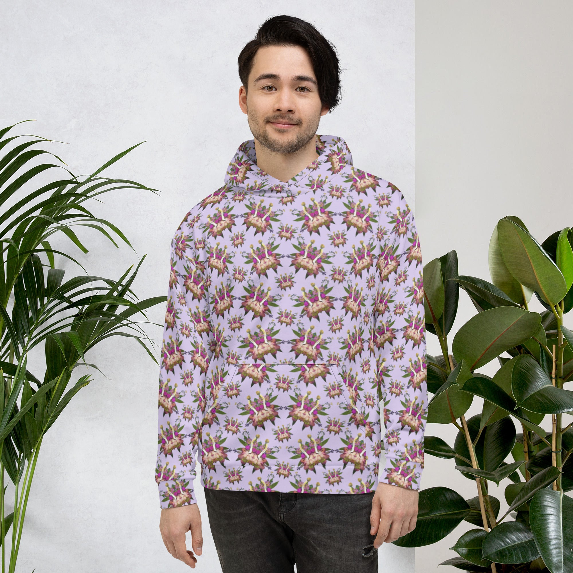 Fungeyes Playful (Purps) AOP Unisex Hoodie