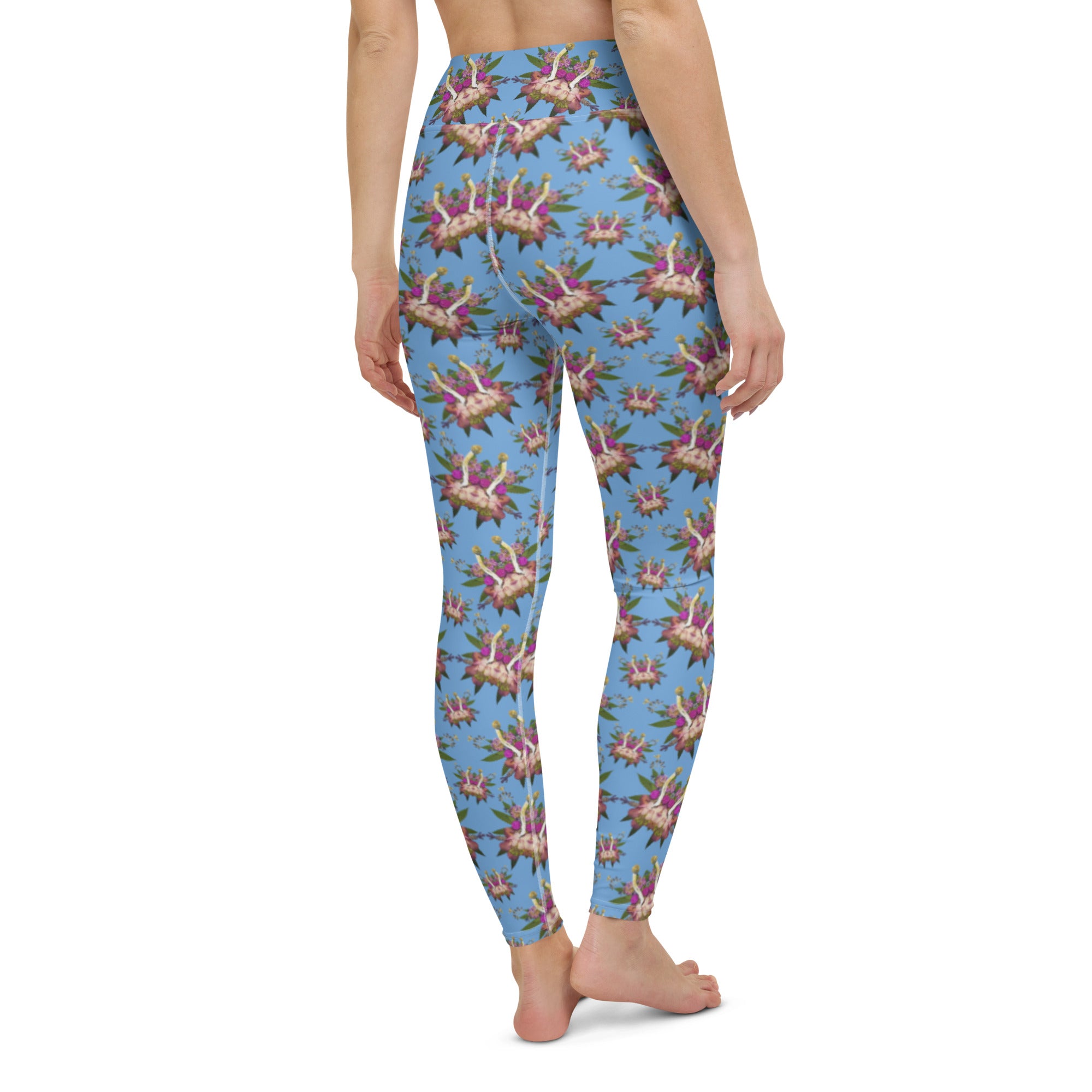 Fungeyes Playful (Sky) AOP Yoga Leggings