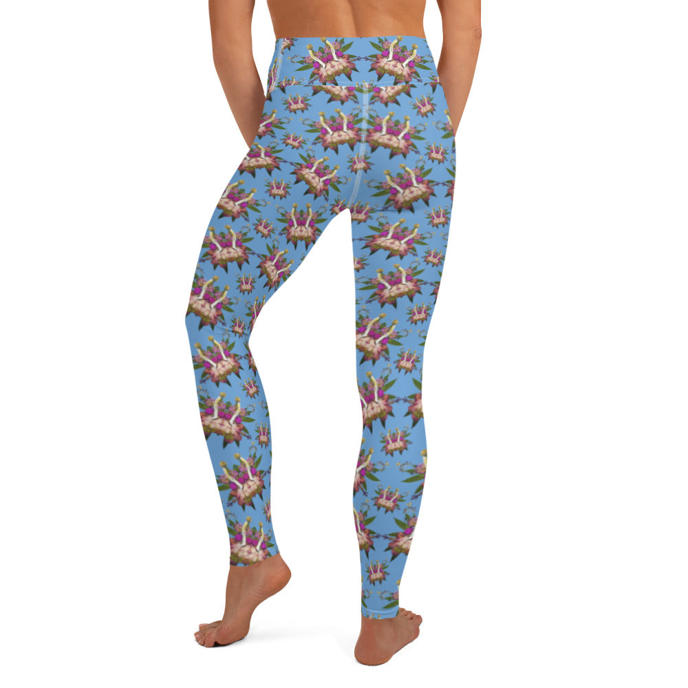 Fungeyes Playful (Sky) AOP Yoga Leggings