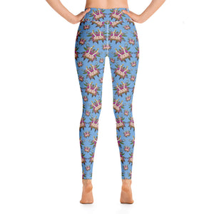 Fungeyes Playful (Sky) AOP Yoga Leggings