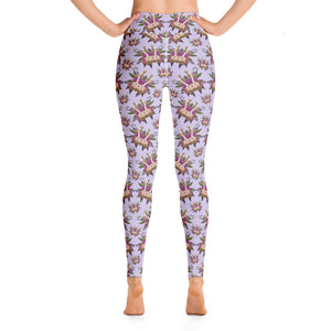 Fungeyes Playful (Purps) AOP Yoga Leggings