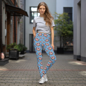 Fungeyes Playful (Sky) AOP Yoga Leggings