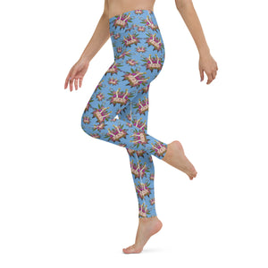 Fungeyes Playful (Sky) AOP Yoga Leggings