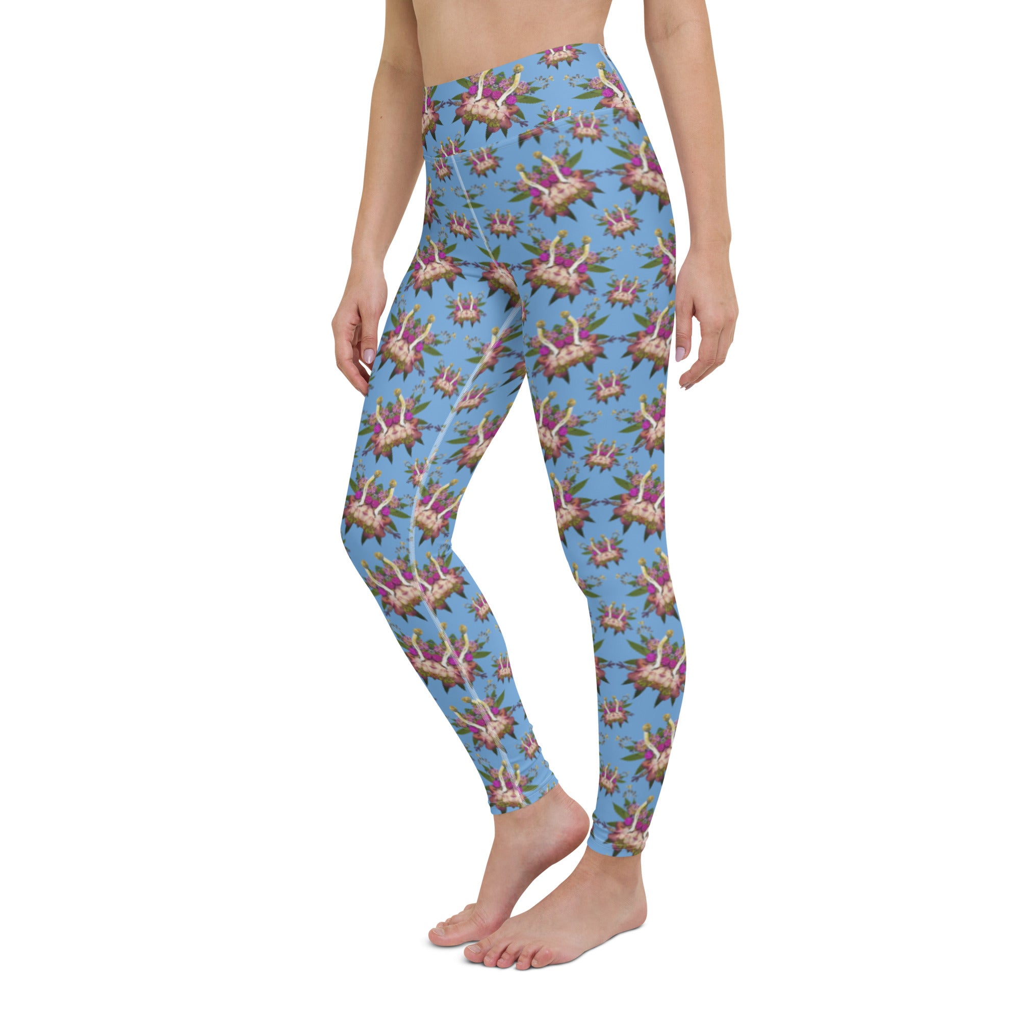 Fungeyes Playful (Sky) AOP Yoga Leggings