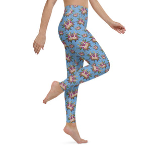 Fungeyes Playful (Sky) AOP Yoga Leggings