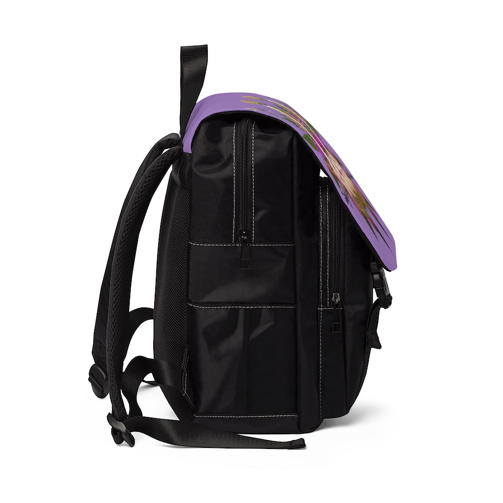 Fungeyes (Purps) Unisex Casual Shoulder Backpack