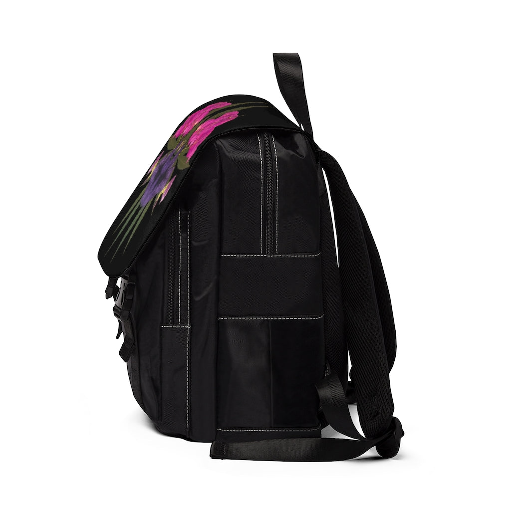 Bogan-Kisses (Midnite) Unisex Casual Shoulder Backpack