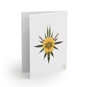 Blossom (Whiteout) Greeting Cards (8 pcs)