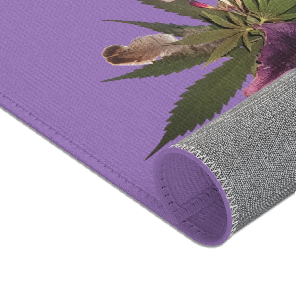 Soft Kiss (Purps) Area Rugs