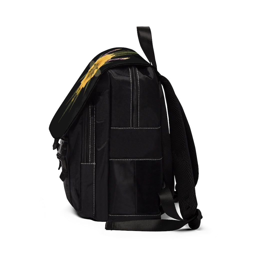 Blossom (Midnite) Unisex Casual Shoulder Backpack