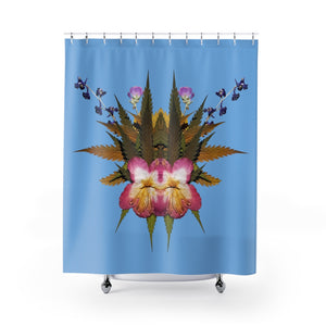 Smoochie Boochie (Sky) Shower Curtains