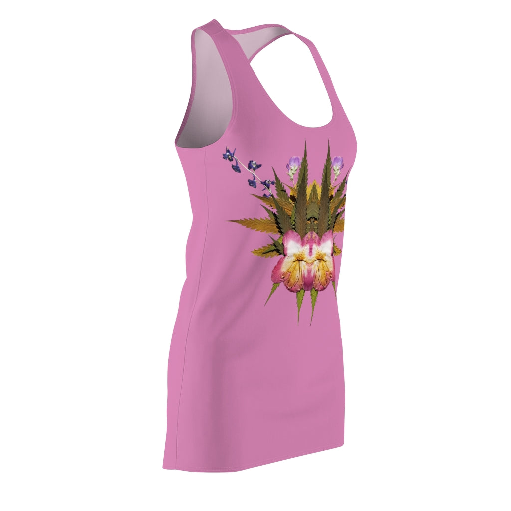 Smoochie Boochie (Princess) Women's Cut & Sew Racerback Dress (Logo)