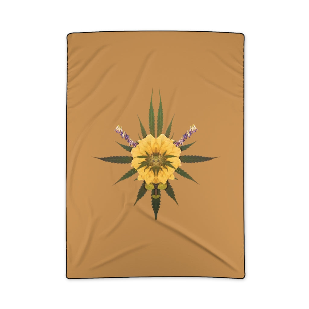 Blossom (Natural) Polyester Blanket